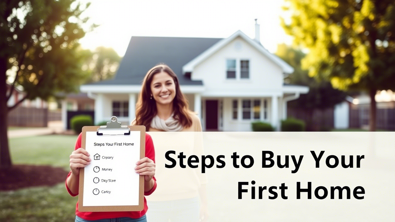 How to Buy Your First Home Step-by-Step Guide