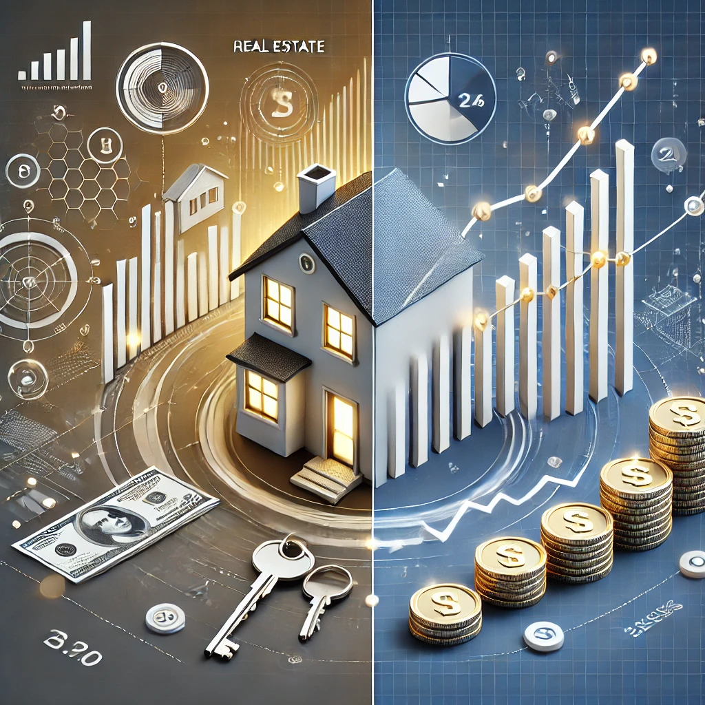 real estate vs stock market investment